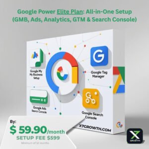 Google Power Elite Plan | All-in-One Setup with GMB, Ads, Analytics +