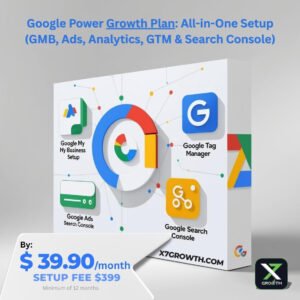 Google Power Growth Plan | All-in-One Setup with GMB, Ads, Analytics +